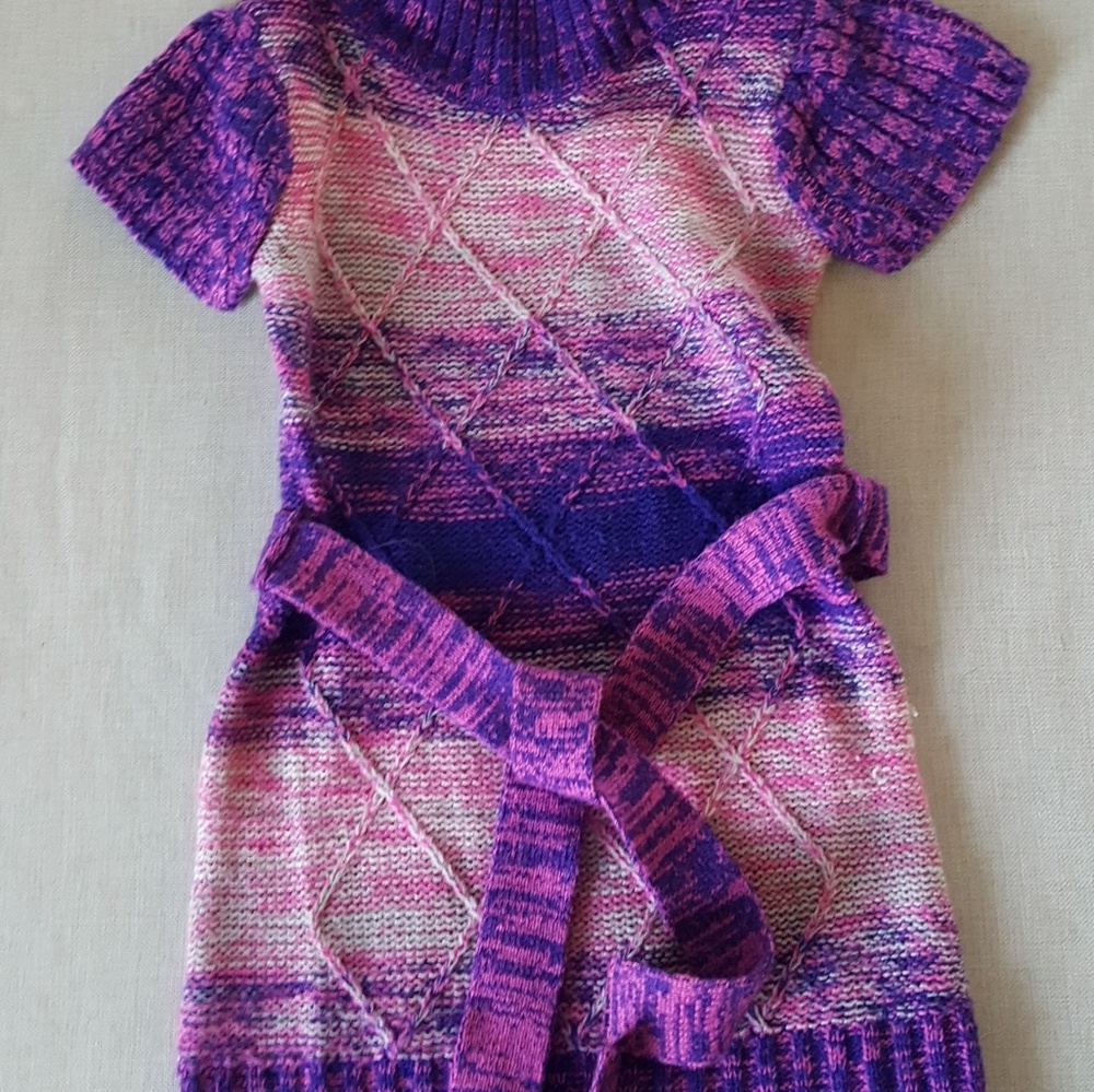 Girl sweat dress and sweater - size S
